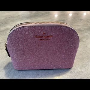 Kate Spade Glitter Dome Cosmetic Bag